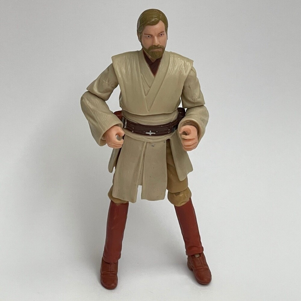 Hasbro LFL Star Wars 2005 Obi-Wan Kenobi Figure 3‎ 3/4" tall